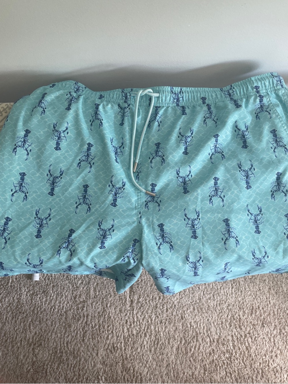 Peter Millar Mint Swim Trunks